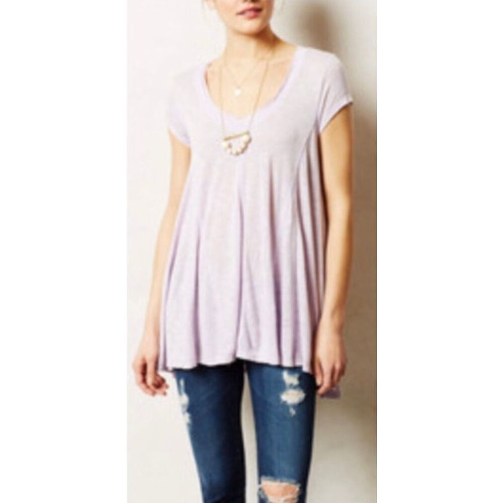 ✨Anthropologie Pure + Good Navy Sz Medium Tunic✨